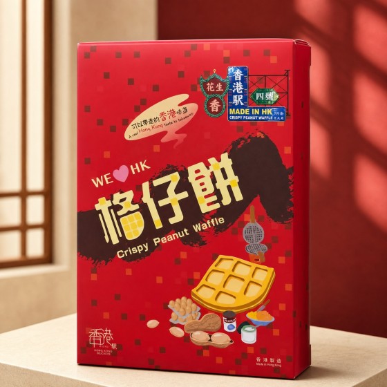 Hong Kong Delices Crispy Waffle Gift Box